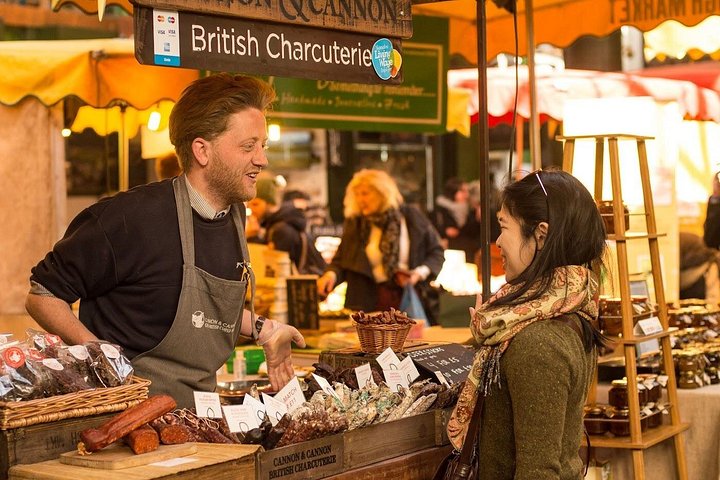 Um tour gastronómico guiado explorando o London Bridge e o Borough Market, com pratos britânicos icónicos e sabores locais, foto 7 | wizardtrip