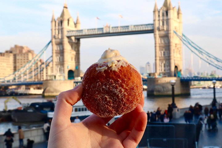Um tour gastronómico guiado explorando o London Bridge e o Borough Market, com pratos britânicos icónicos e sabores locais, foto 12 | wizardtrip