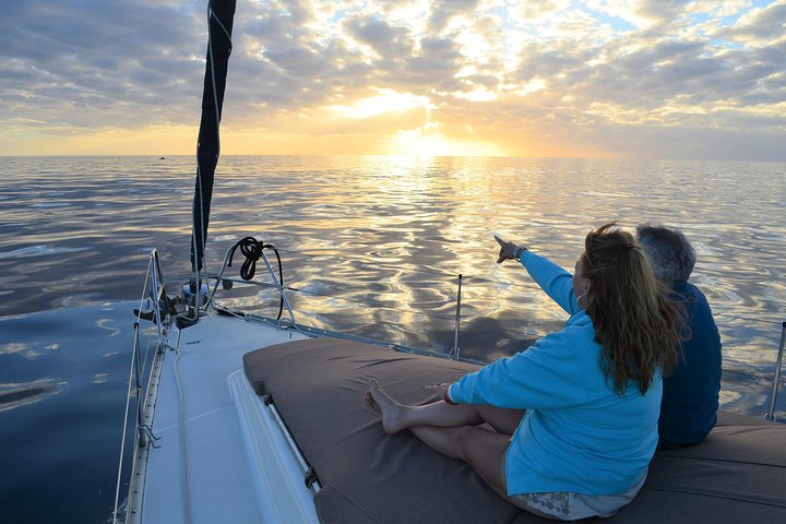 Solnedgang seilkryssning i Cabo San Lucas, Mexico, med ikoniske landemerker og vakker havutsikt, foto 6 | wizardtrip