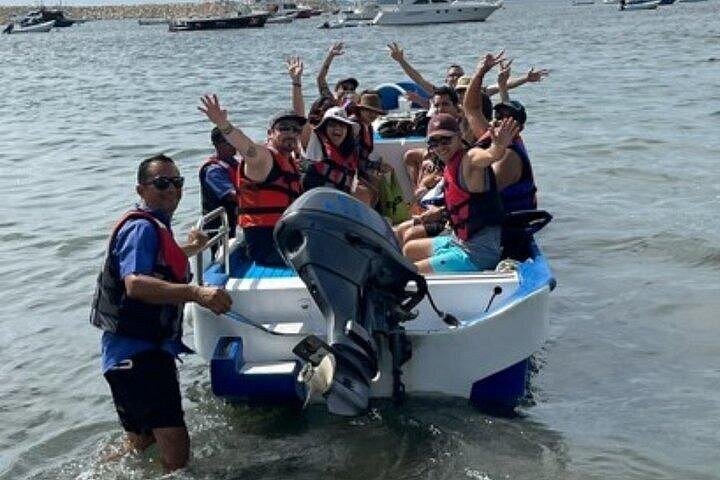 Njut av en solnedgångskatamaran med snorkling och vattensporter i Playa Flamingo, Costa Rica, foto 16 | wizardtrip