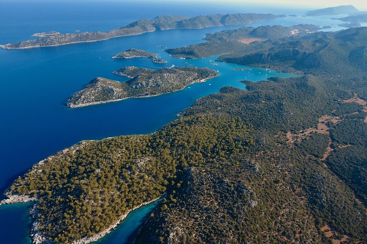 Bådtur der udforsker Kekova øens sunkne by og historiske steder fra Kaş, Tyrkiet, foto 10 | wizardtrip