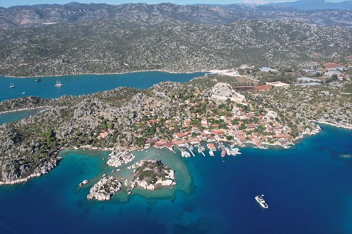 Bådtur der udforsker Kekova øens sunkne by og historiske steder fra Kaş, Tyrkiet, foto 17 | wizardtrip