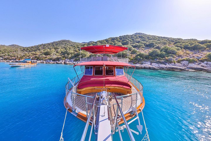 Bådtur der udforsker Kekova øens sunkne by og historiske steder fra Kaş, Tyrkiet, foto 22 | wizardtrip