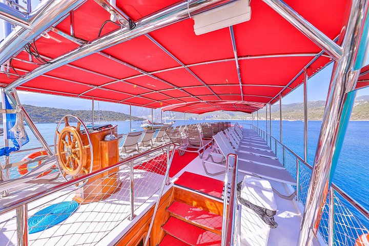 Bådtur der udforsker Kekova øens sunkne by og historiske steder fra Kaş, Tyrkiet, foto 25 | wizardtrip
