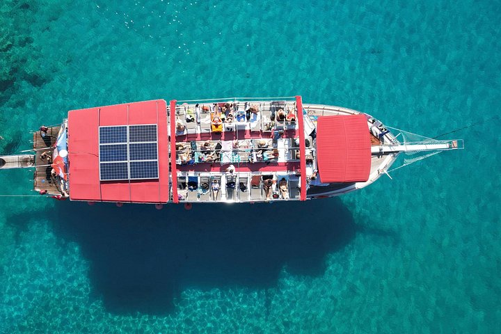 Bådtur der udforsker Kekova øens sunkne by og historiske steder fra Kaş, Tyrkiet, foto 28 | wizardtrip