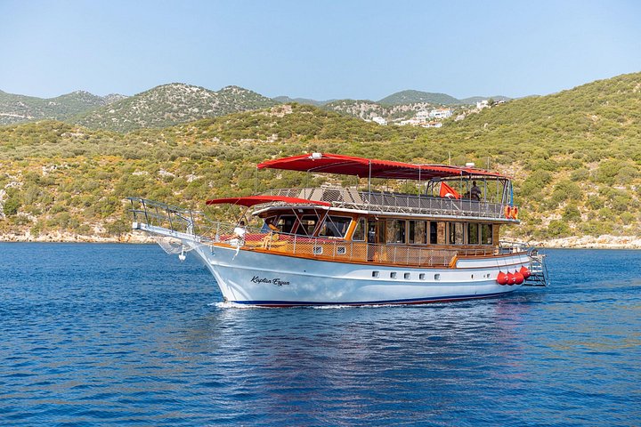 Bådtur der udforsker Kekova øens sunkne by og historiske steder fra Kaş, Tyrkiet, foto 32 | wizardtrip