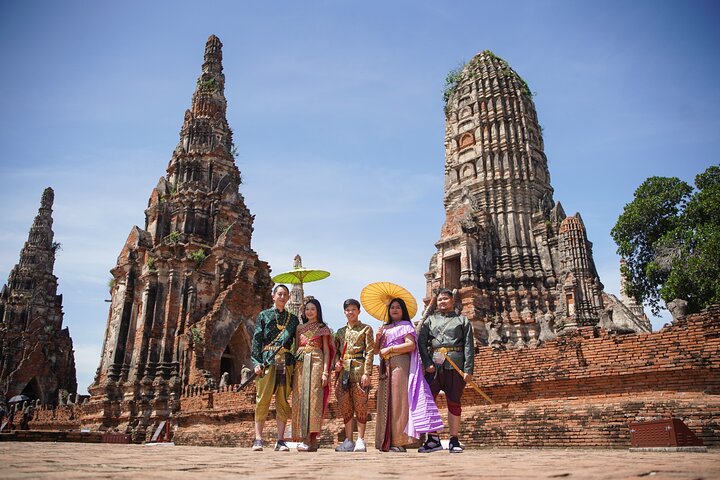 Utforska de magnifika antika templen och Buddhastatyerna i Ayutthaya, Thailand, foto 15 | wizardtrip