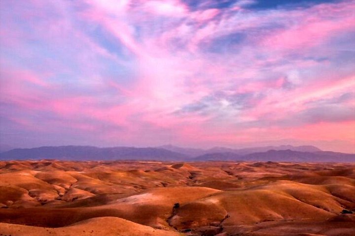 Kameltur ved solnedgang og middagsopplevelse i Agafay-ørkenen nær Marrakech, foto 14 | wizardtrip