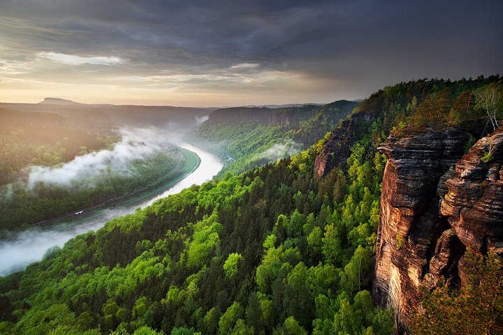 Tagesausflug zum Nationalpark Böhmische und Sächsische Schweiz von Prag, mit Naturlandschaften und Brücken, Foto 12 | wizardtrip