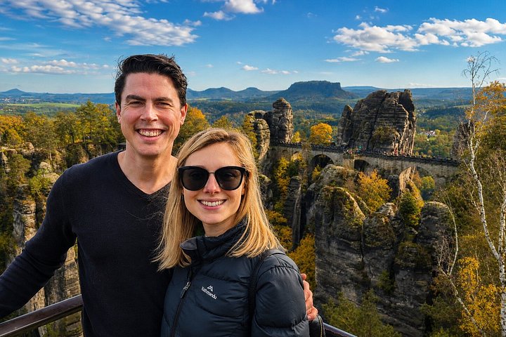 Tagesausflug zum Nationalpark Böhmische und Sächsische Schweiz von Prag, mit Naturlandschaften und Brücken, Foto 13 | wizardtrip