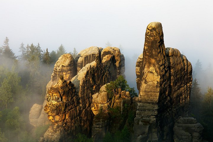 Tagesausflug zum Nationalpark Böhmische und Sächsische Schweiz von Prag, mit Naturlandschaften und Brücken, Foto 15 | wizardtrip