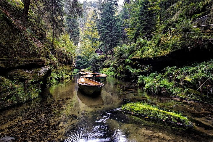 Tagesausflug zum Nationalpark Böhmische und Sächsische Schweiz von Prag, mit Naturlandschaften und Brücken, Foto 20 | wizardtrip