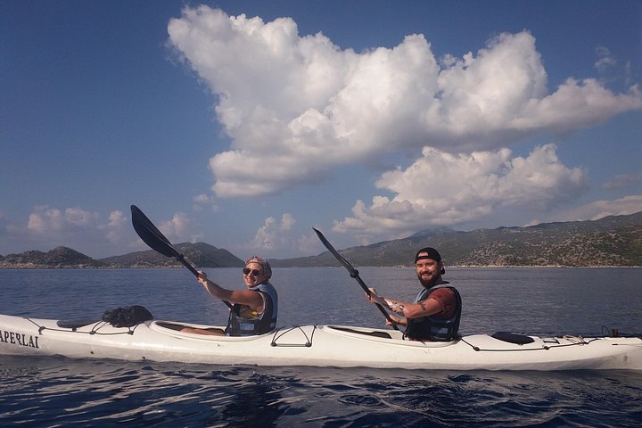 Havkajak-eventyr i Kekova, Tyrkiet, udforskning af sunkne byer og svømning i bugter, foto 11 | wizardtrip