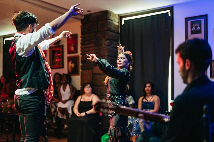Authentic flamenco performance with dancers, singers, and musicians in Seville, photo 11 | wizardtrip