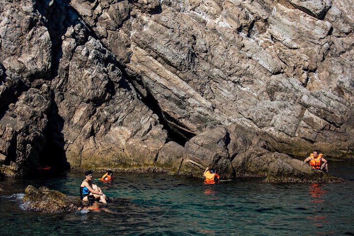 Bootstour in kleiner Gruppe zur Erkundung der Blauen Höhle und des Šunj Strandes bei Dubrovnik, mit Schwimmen und Schnorcheln, Foto 16 | wizardtrip