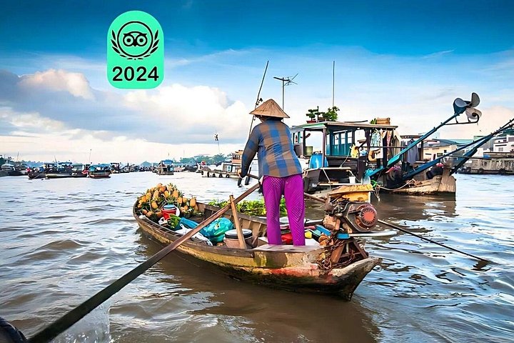 Explore o vibrante Delta do Mekong com seus mercados flutuantes, paisagens exuberantes e encontros culturais, foto 9 | wizardtrip