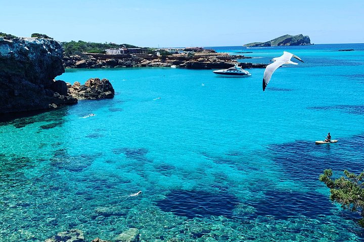 Passeio de barco tudo incluído em Ibiza com desportos aquáticos e vistas do pôr do sol, foto 19 | wizardtrip