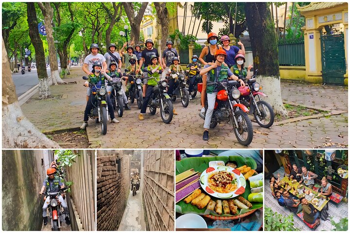 Hanoi Motorbike Tour: Food, Culture and Fun by Vintage Motorbike | wizardtrip