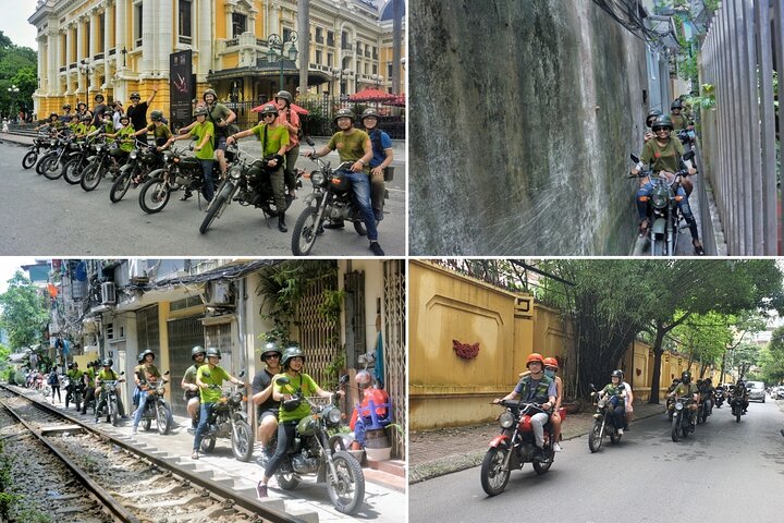 Vintage motorsykkel-tur i Hanoi som utforsker mat, kultur og byens severdigheter, foto 28 | wizardtrip