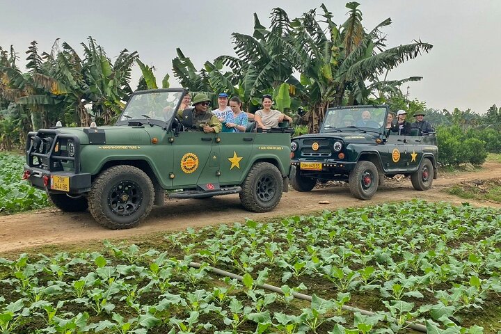 Experience Hanoi's vibrant culture and cuisine from a vintage army jeep, exploring streets and tasting local food, photo 32 | wizardtrip