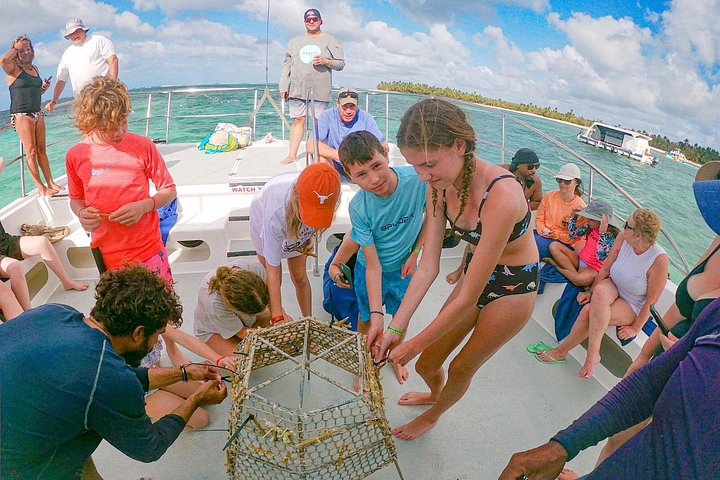 Mariene conservatie catamarantour in Punta Cana met snorkelen en lunch, foto 16 | wizardtrip