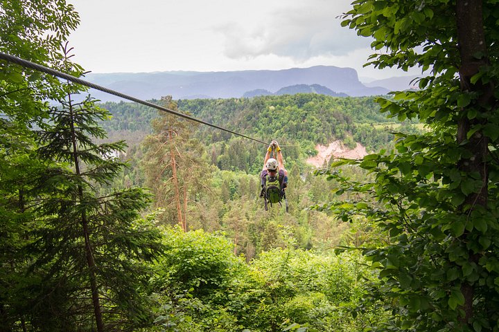 Malerisches Zipline-Abenteuer über die Alpen in Bled, Slowenien, Foto 8 | wizardtrip