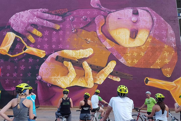 Udforsk Atlantas livlige kvarterer, gadegalleri og historiske steder på en guidet cykeltur, foto 11 | wizardtrip