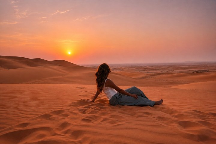 Evening desert safari in Dubai with dune bashing, quad biking, camel rides, and BBQ dinner, photo 8 | wizardtrip