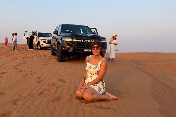 Evening desert safari in Dubai with dune bashing, quad biking, camel rides, and BBQ dinner, photo 11 | wizardtrip