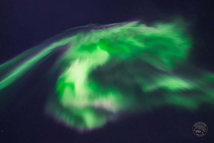 Noorderlichtjacht per minibus vanuit Tromsø, Noorwegen, met aurora fotografie, foto 8 | wizardtrip