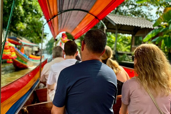 Bangkok longtailbåtstur genom kanaler, besök konstnärsby och Big Buddha, foto 8 | wizardtrip