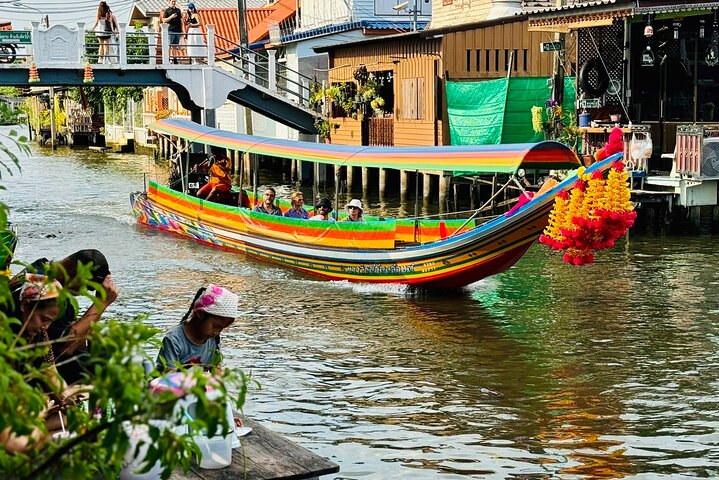 Bangkok longtailbåtstur genom kanaler, besök konstnärsby och Big Buddha, foto 9 | wizardtrip