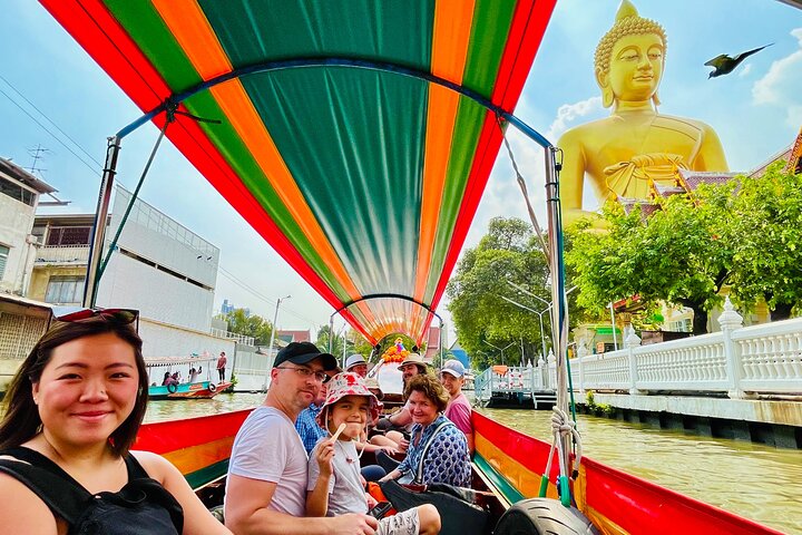 Bangkok longtailbåtstur genom kanaler, besök konstnärsby och Big Buddha, foto 10 | wizardtrip