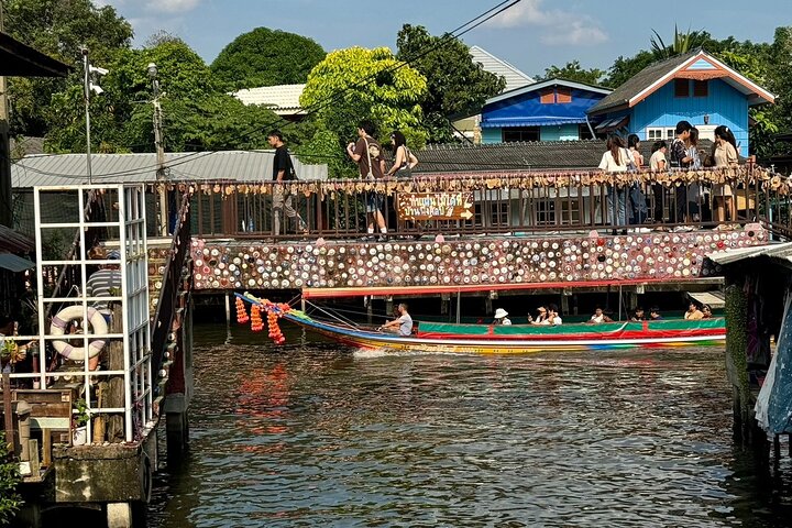 Bangkok longtailbåtstur genom kanaler, besök konstnärsby och Big Buddha, foto 12 | wizardtrip