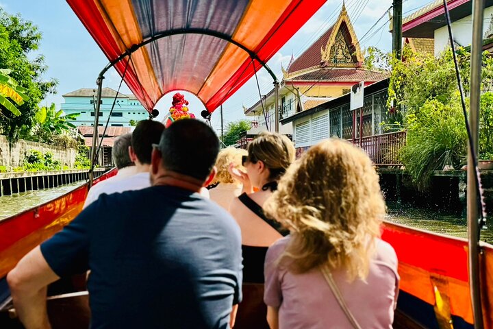 Bangkok longtailbåtstur genom kanaler, besök konstnärsby och Big Buddha, foto 13 | wizardtrip