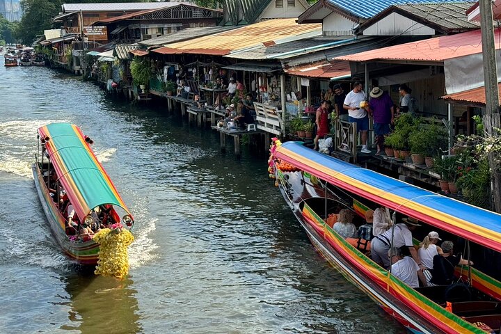 Bangkok longtailbåtstur genom kanaler, besök konstnärsby och Big Buddha, foto 17 | wizardtrip