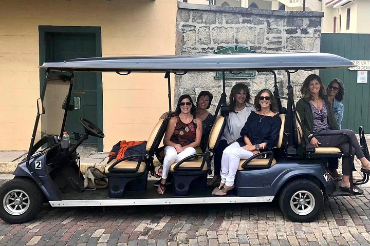 Privé elektrische cart tour door de historische ommuurde stad van St. Augustine, foto 11 | wizardtrip
