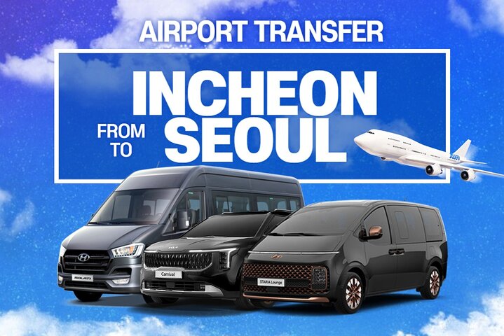Privé Luchthaven Transfer: Incheon naar/van Seoul (max. 7 passagiers) | wizardtrip
