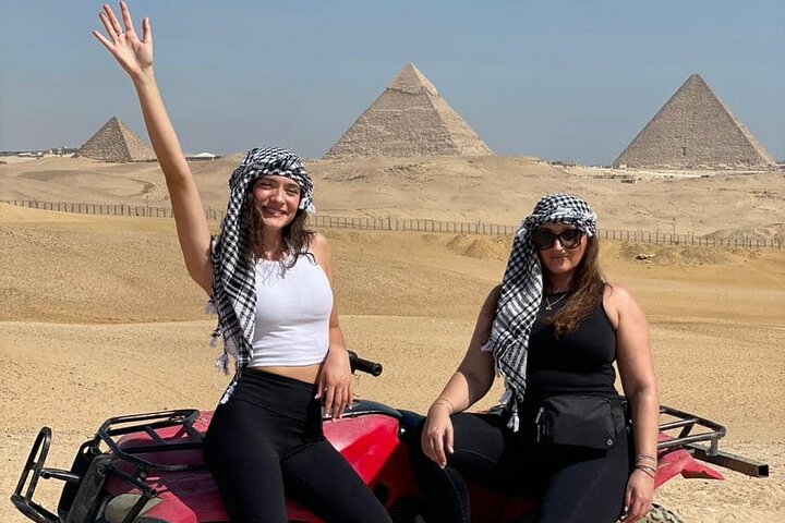Giza Pyramider Sfinks Kamelridetur ATV Cykeltur Shopping Middagscruise | wizardtrip