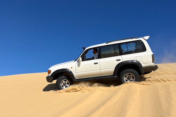 Ervaar een spannende woestijnsafari in Fayoum, Egypte, met 4x4 ritten, kamelentochten en adembenemende natuurwonderen, foto 7 | wizardtrip