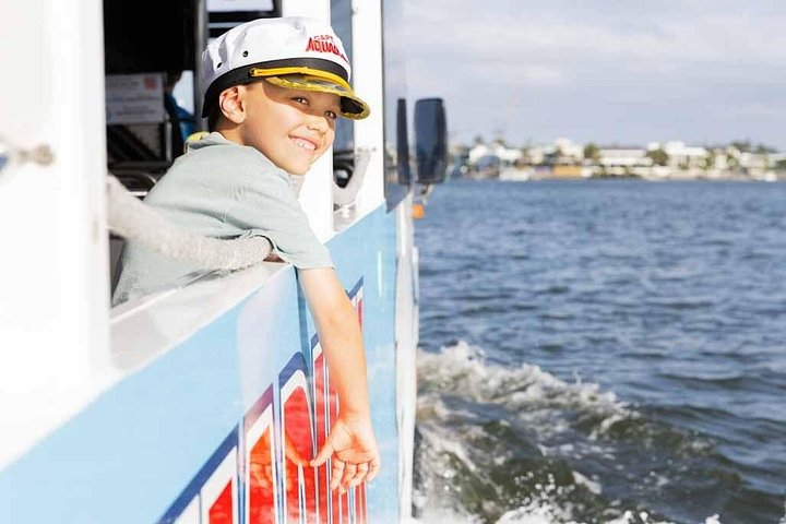 Véhicule amphibie Aquaduck lors d'une excursion en ville et sur le fleuve à Gold Coast, photo 7 | wizardtrip