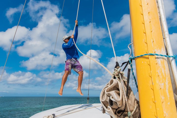 Catamaran zeil- en snorkelavontuur op Aruba met stops bij scheepswrakken en koraalriffen, foto 23 | wizardtrip