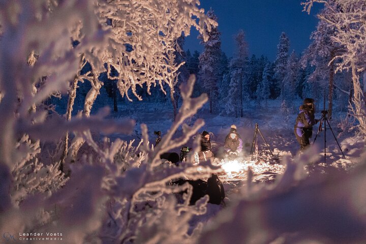 Passeio em pequenos grupos para caçar a Aurora Boreal perto de Tromsø, Noruega, com fotografia de retrato incluída, foto 10 | wizardtrip