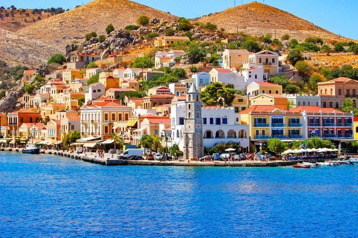 Hurtig bådtur fra Rhodos til Symi med badestop ved St. George's Bay, foto 15 | wizardtrip