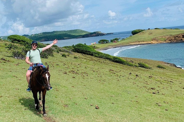 Privé paardrijtocht langs de ongerepte kustlijn van St. Lucia, foto 4 | wizardtrip