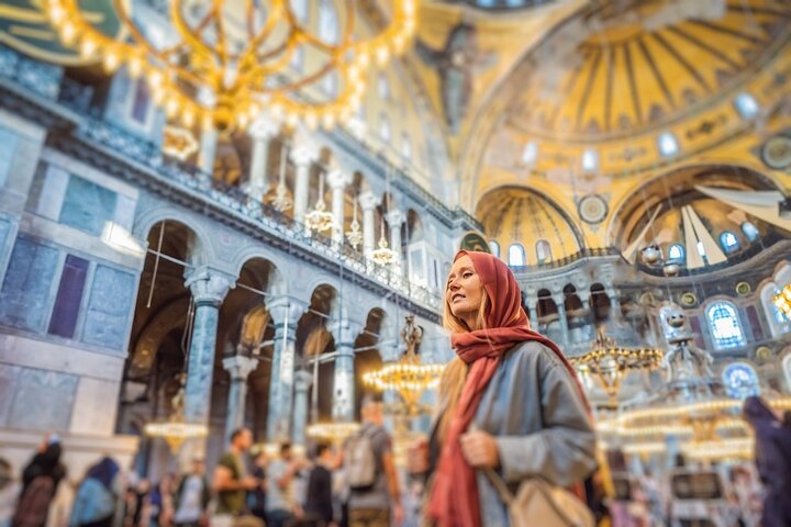 Visite de la Mosquée Bleue, Sainte-Sophie et Citerne de Théodose à Istanbul | wizardtrip