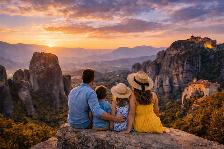 Dagtocht naar Meteora-kloosters vanuit Athene, met prachtige rotsformaties en oude religieuze locaties, foto 20 | wizardtrip