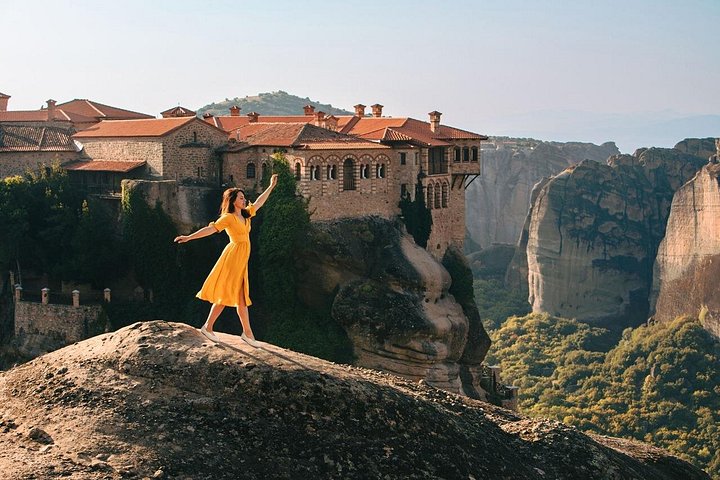Dagtocht naar Meteora-kloosters vanuit Athene, met prachtige rotsformaties en oude religieuze locaties, foto 33 | wizardtrip