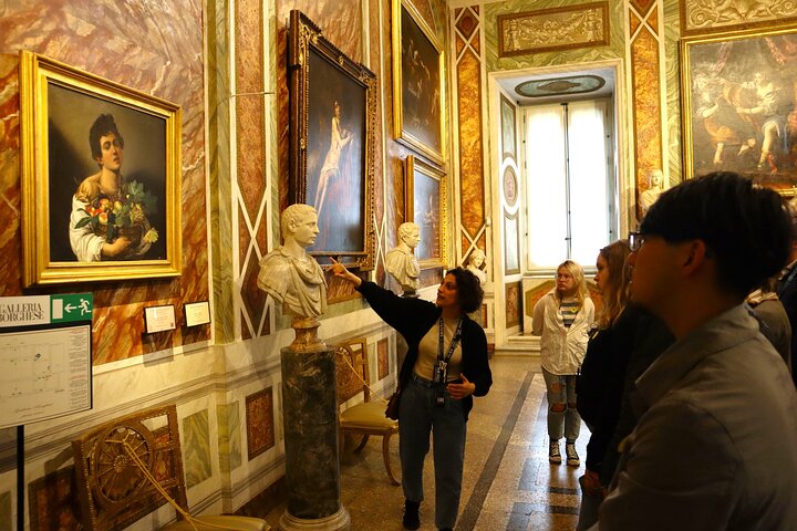 Guided tour of Borghese Gallery and Villa Borghese Gardens in Rome, Italy, photo 31 | wizardtrip