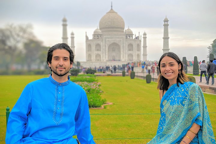 Visite privée du Taj Mahal et d'Agra depuis Delhi avec repas dans un hôtel 5 étoiles | wizardtrip
